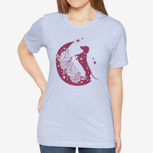 Cute Dachshund T-Shirt - Dachshund Moon Shirt